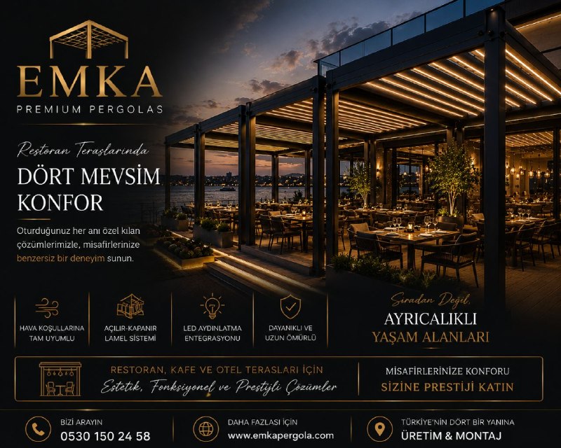 Bioklimatik Pergola