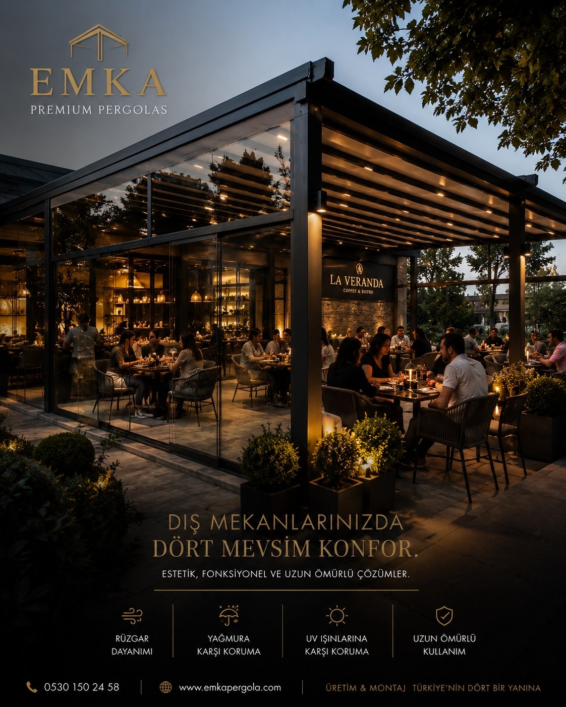 La Veranda Bistro pergola